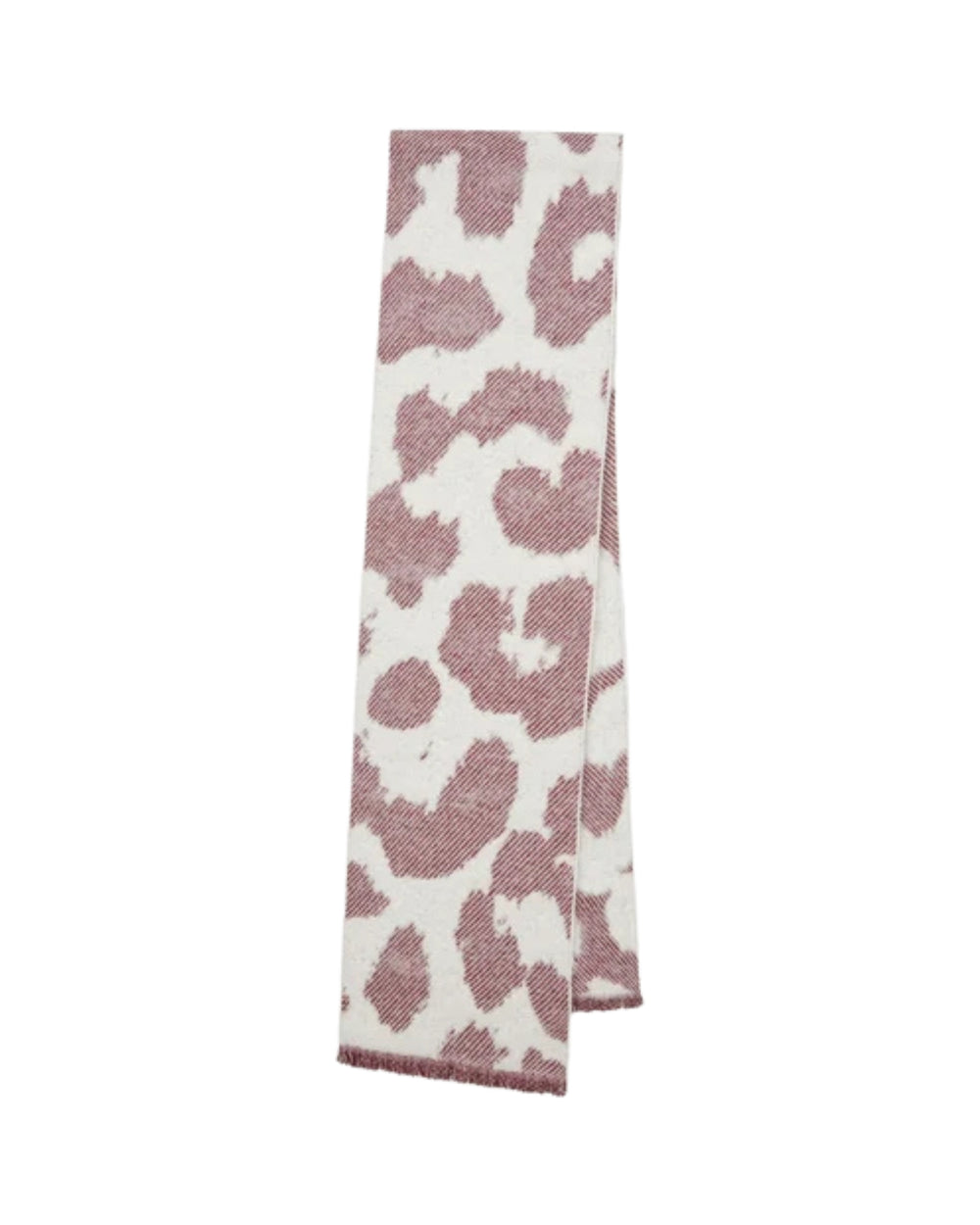 Graphileola Wool Scarf Fig Red