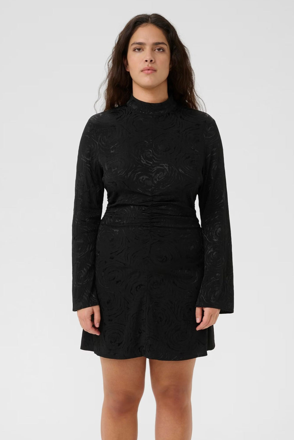 GZRosia Short Dress Black