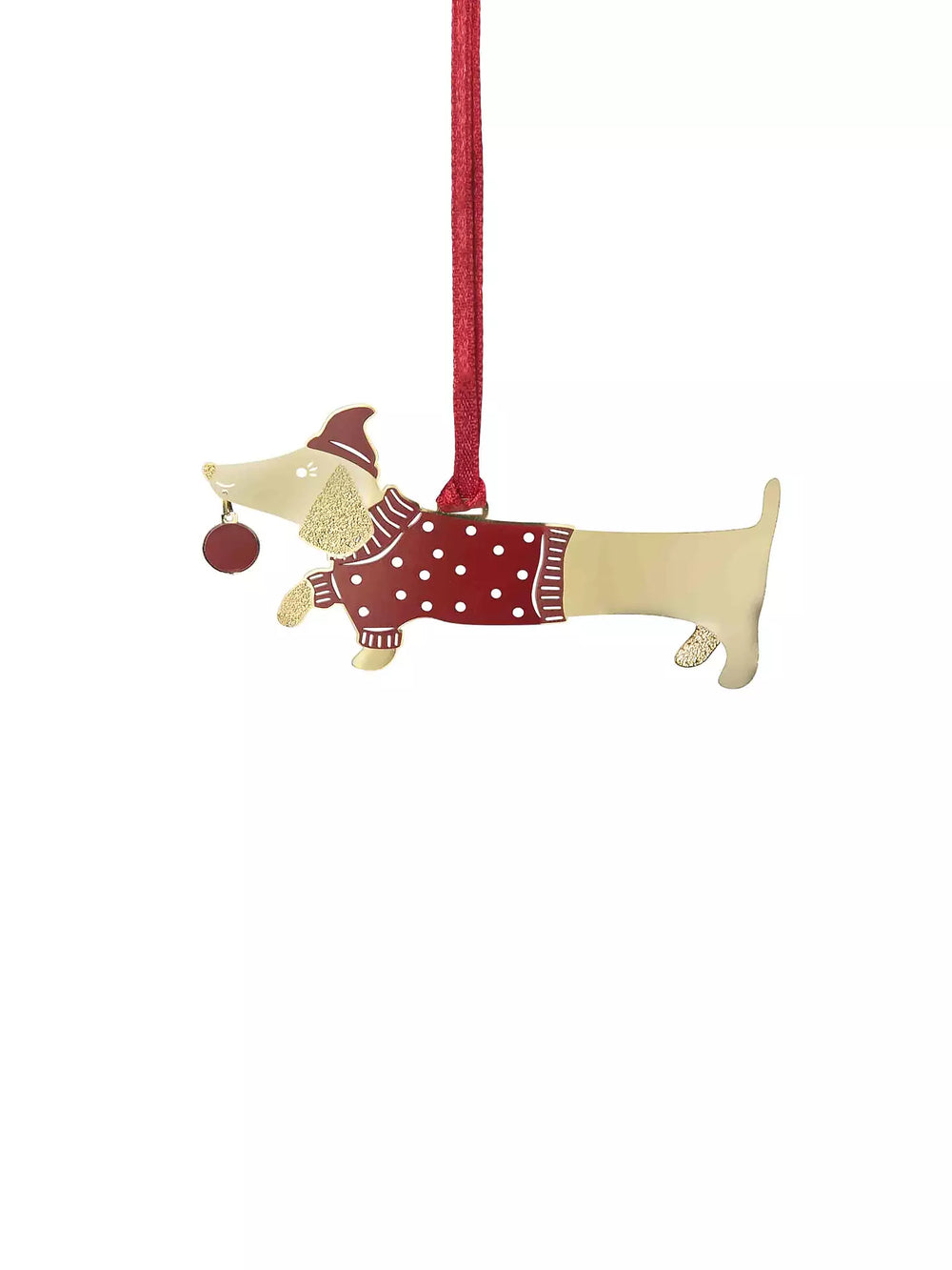 Hang Deco Jolly Dog Gold