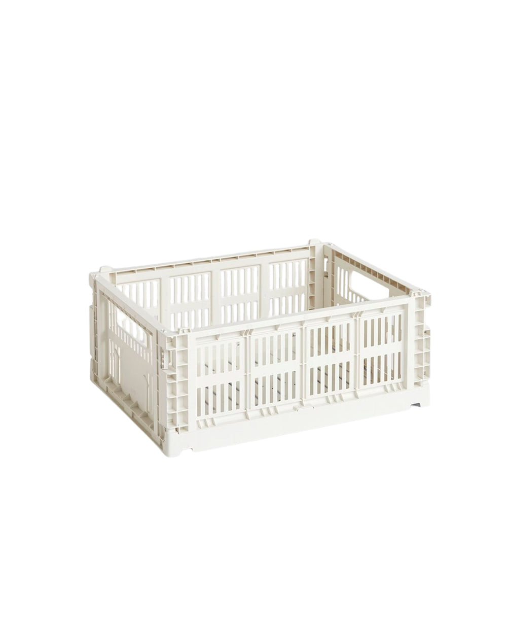 Colour Crate Medium Square Off White