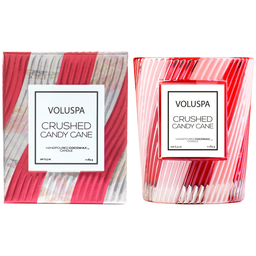 Classic Candle - Crushed Candy Cane 184g