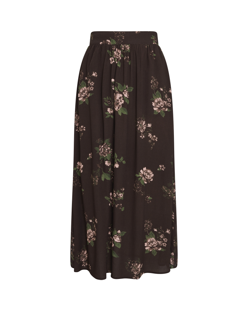 Irene HW Skirt AOP Misty Rose
