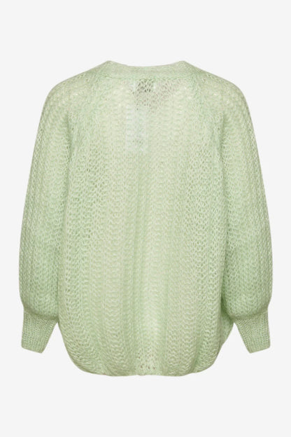 Joseph Cardigan Solid Pistacio Green