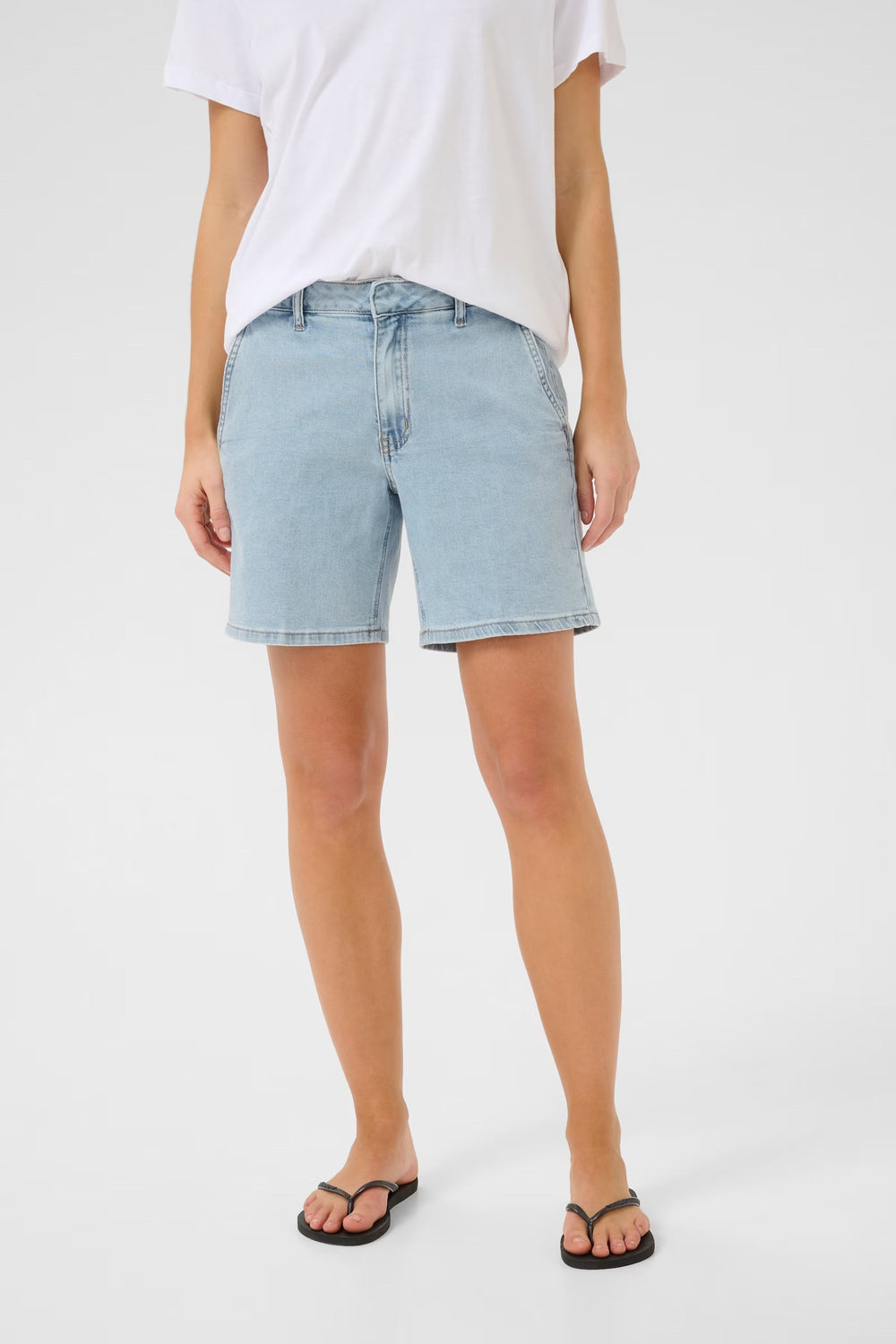 LaraMV 115 Shorts Light Blue Wash