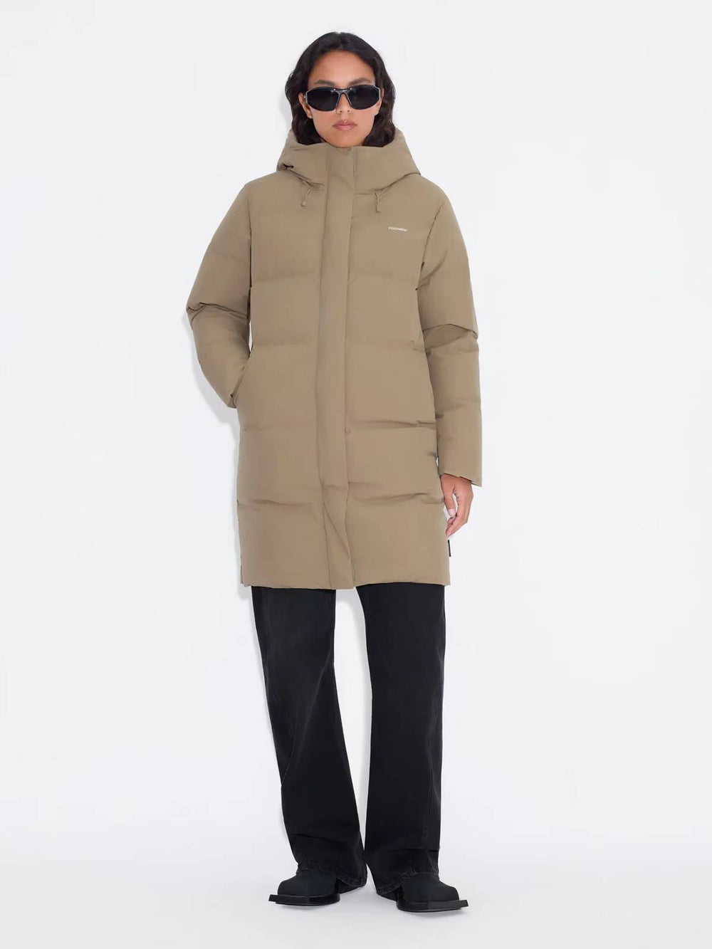 Loen Down Coat Dk Sand