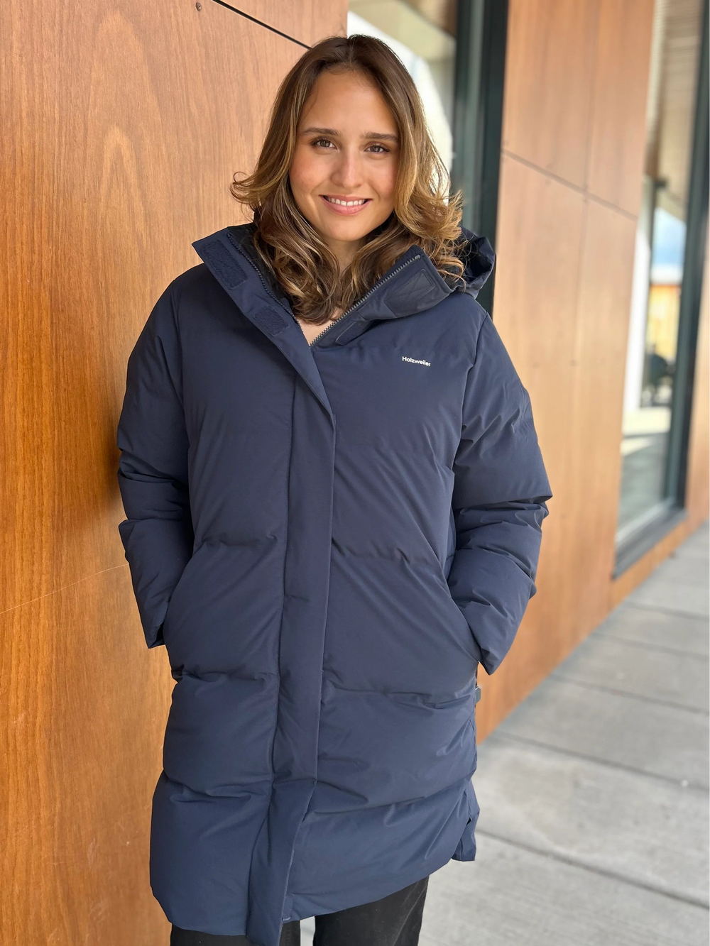 Loen Down Jacket Dk.	Navy