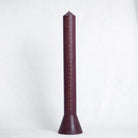 Kalenderlys Hyggelyset Wine/Gold 36cm - hvittrad.no