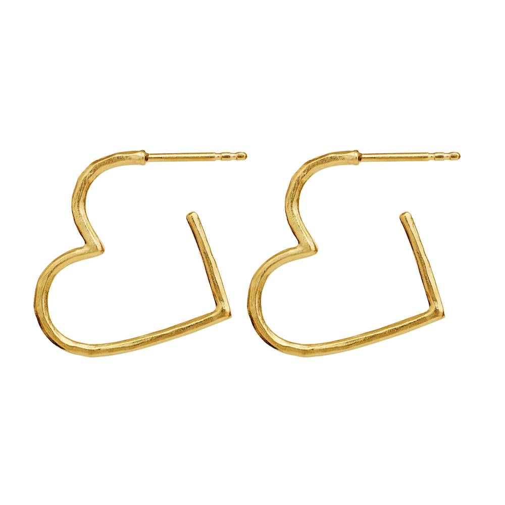 Laia Midi Earrings Gold