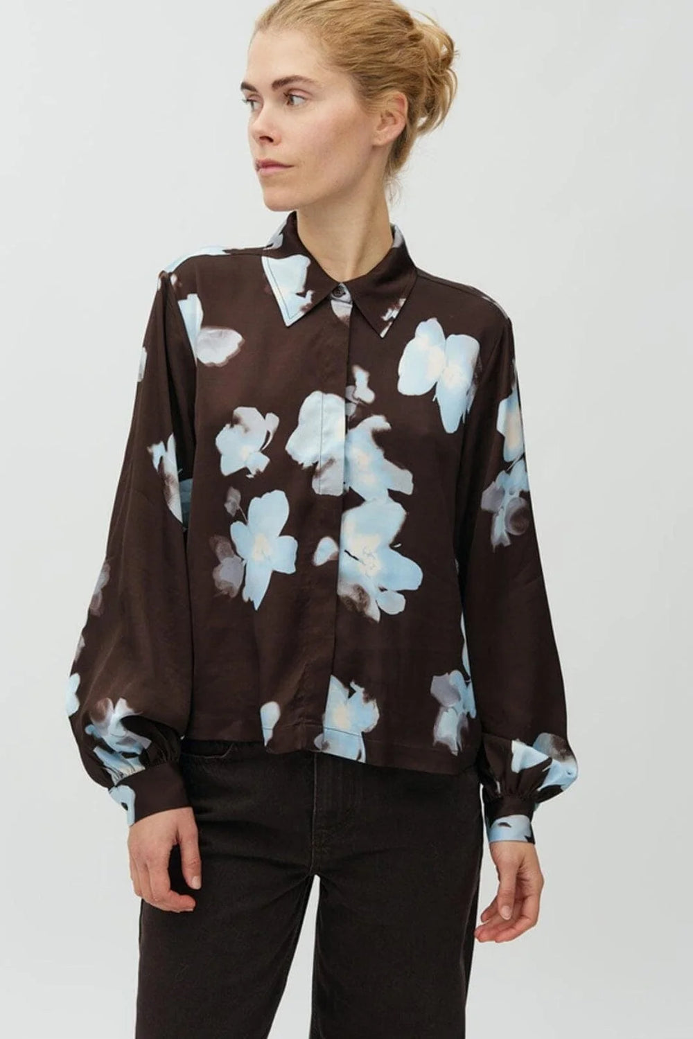 Carreria-M, Big Flower Paint, Blouse Big Flower Paint