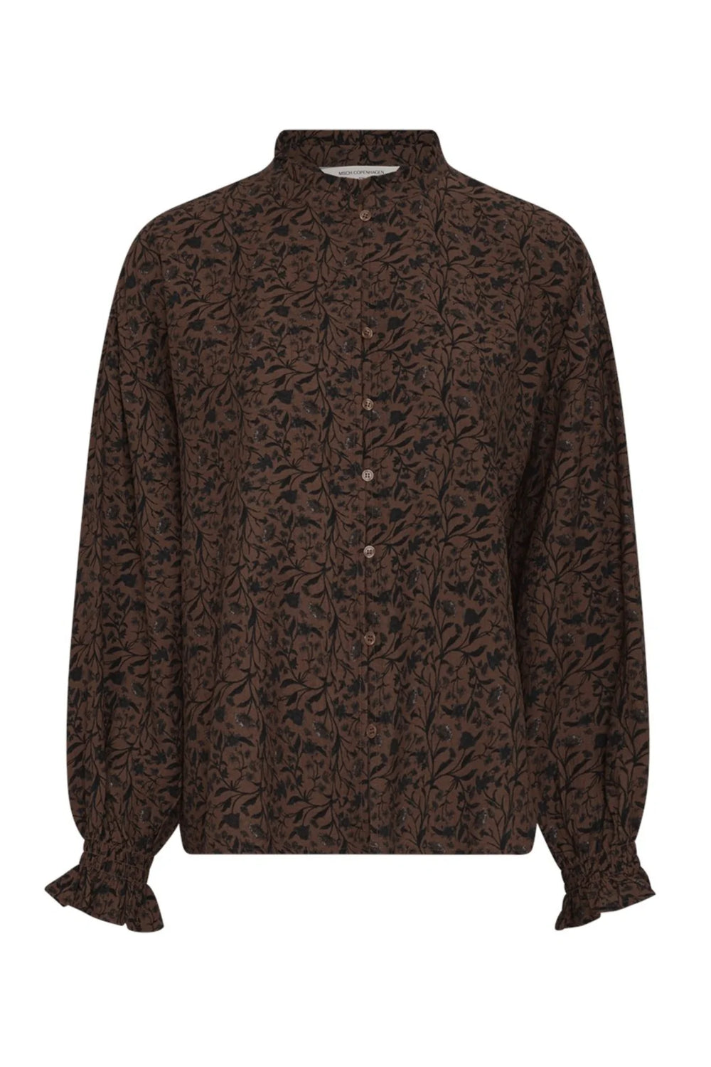 MSCHMichella Shirt AOP Hot Fudge Flwr