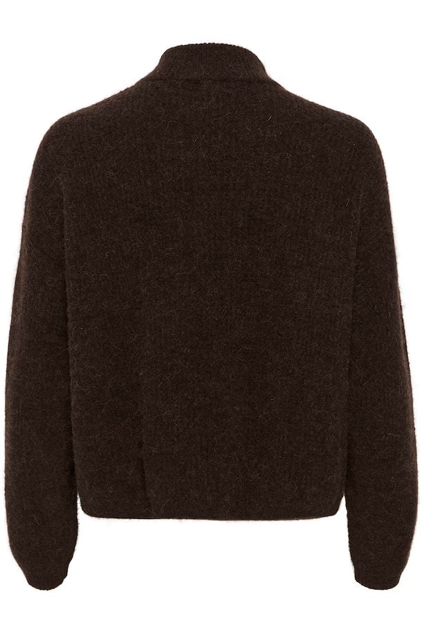 Gestuz AlphaGZ Short Cardigan Molé - hvittrad.no