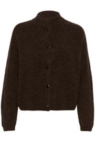 Gestuz AlphaGZ Short Cardigan Molé - hvittrad.no