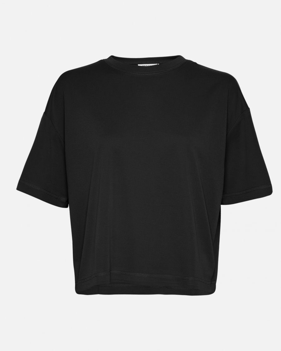MSCH Copenhagen Juniper Lynette Tee Black - hvittrad.no