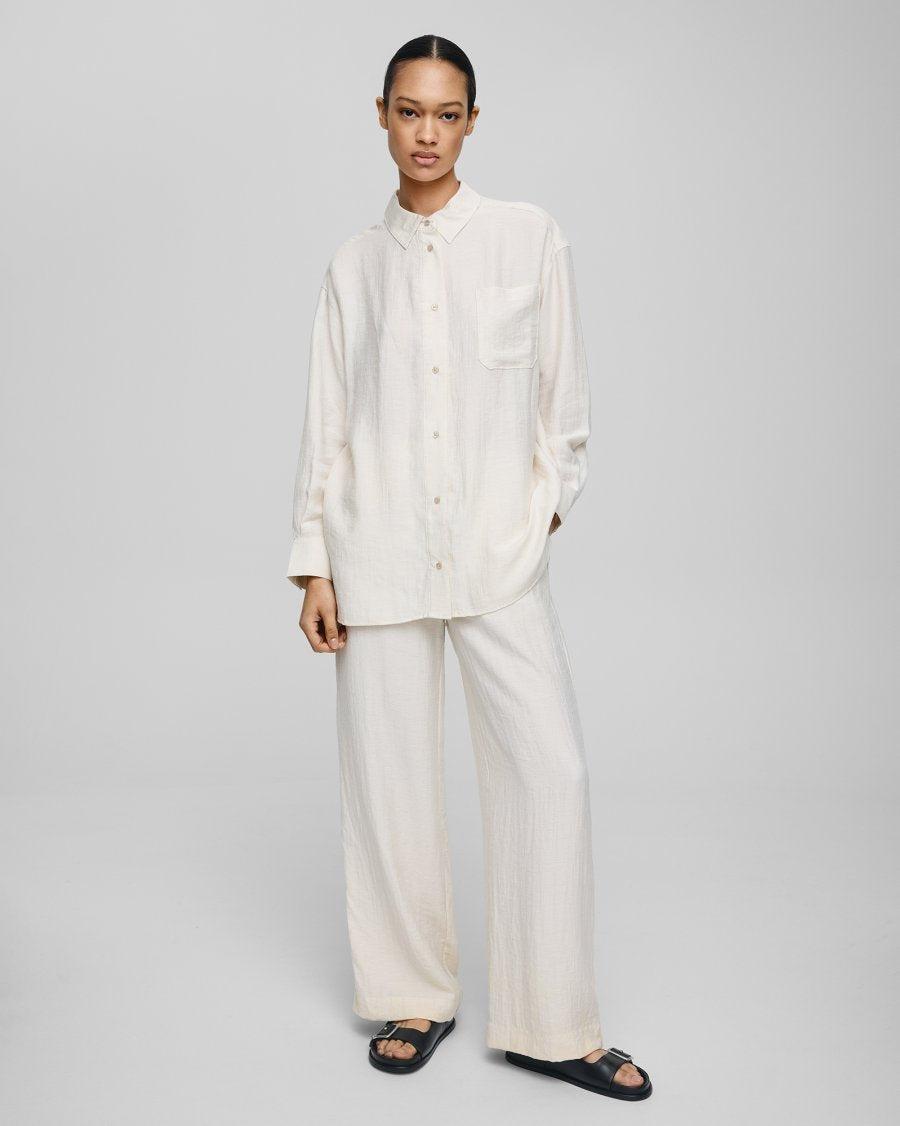 MSCHDisa HW Pants Sand Melange