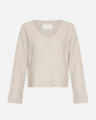 MSCH Copenhagen Evonna Nenaya V Pullover Peyote - hvittrad.no