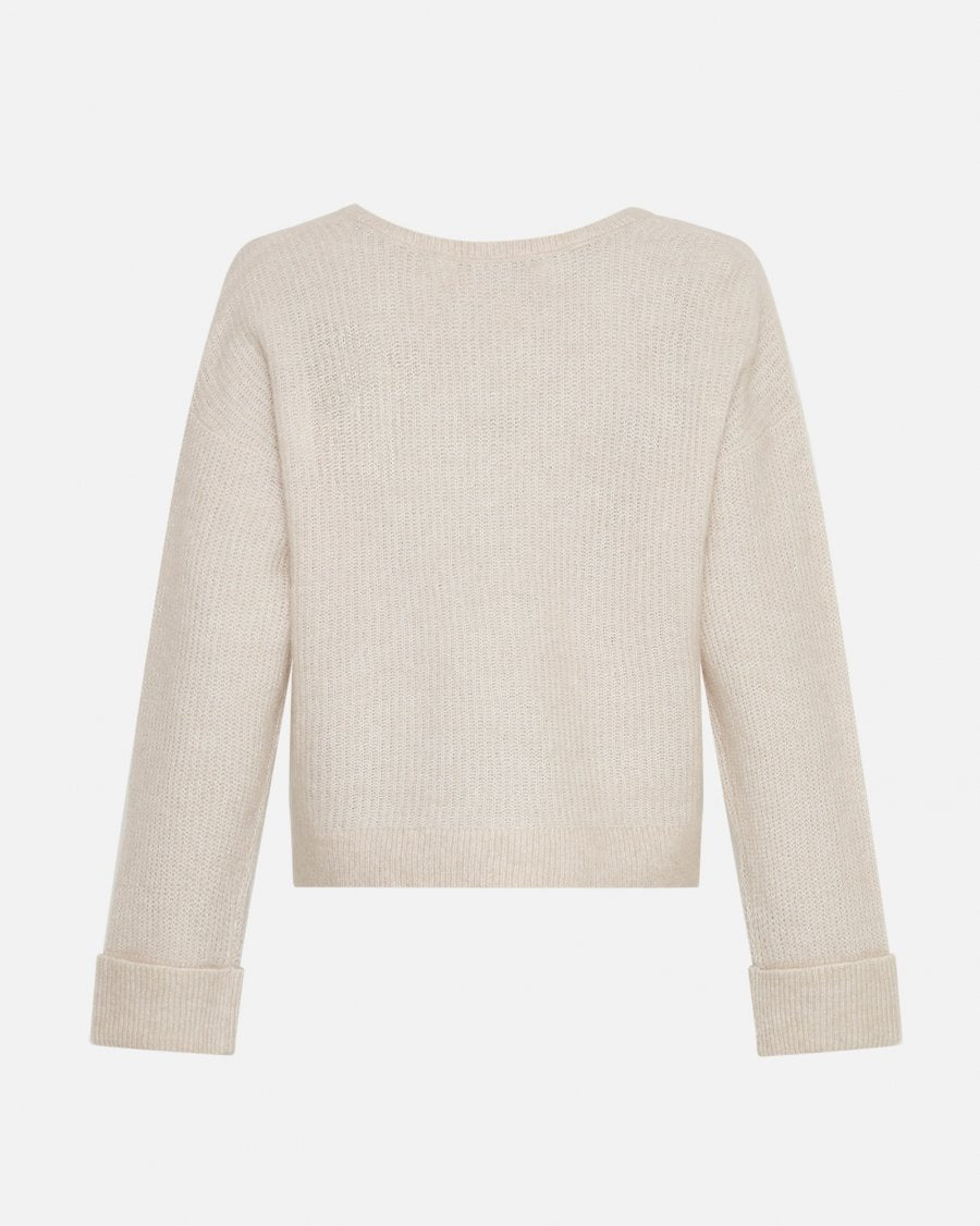 MSCH Copenhagen Evonna Nenaya V Pullover Peyote - hvittrad.no