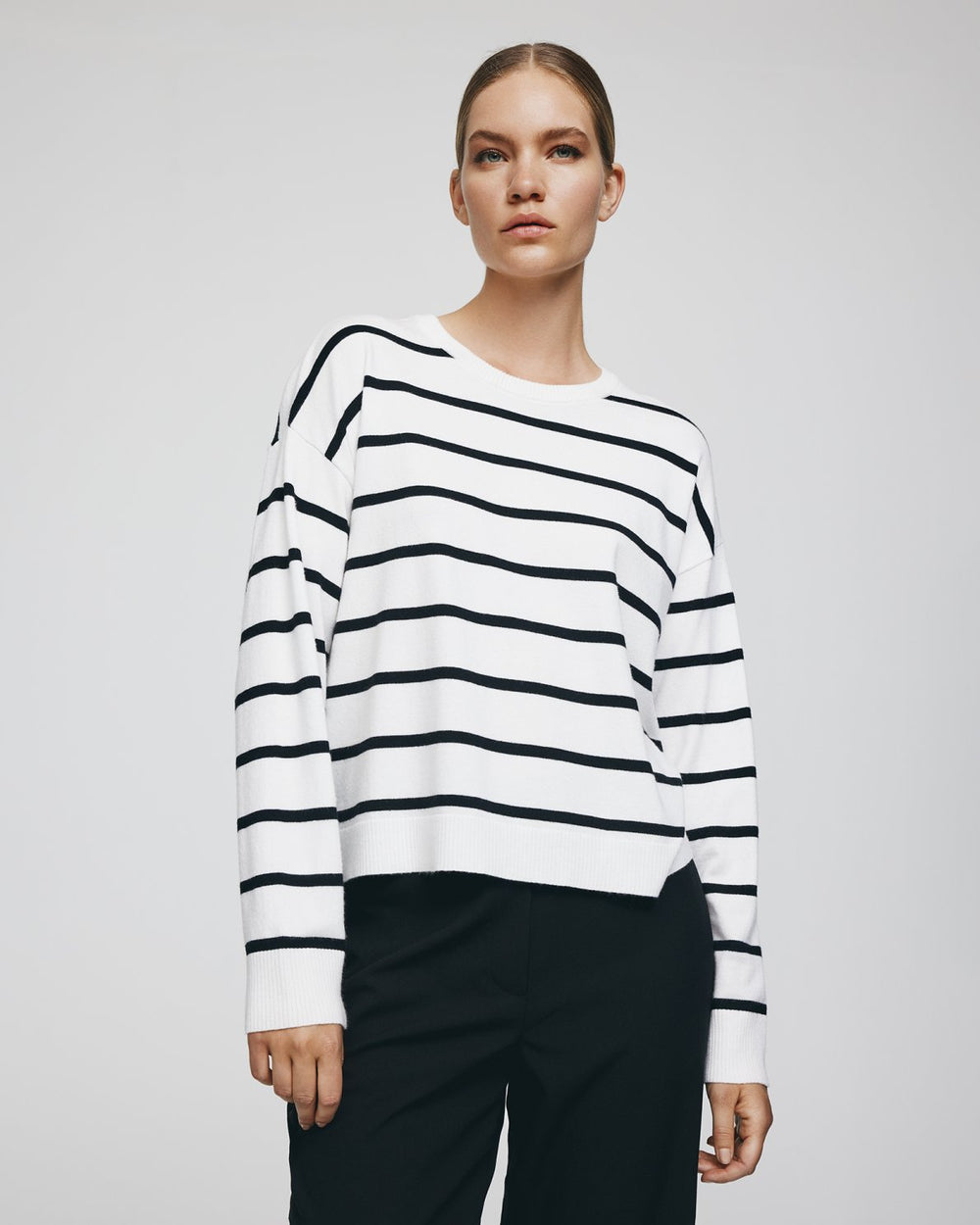 MSCHMaura Rachelle Pullover STP V Ice/Black