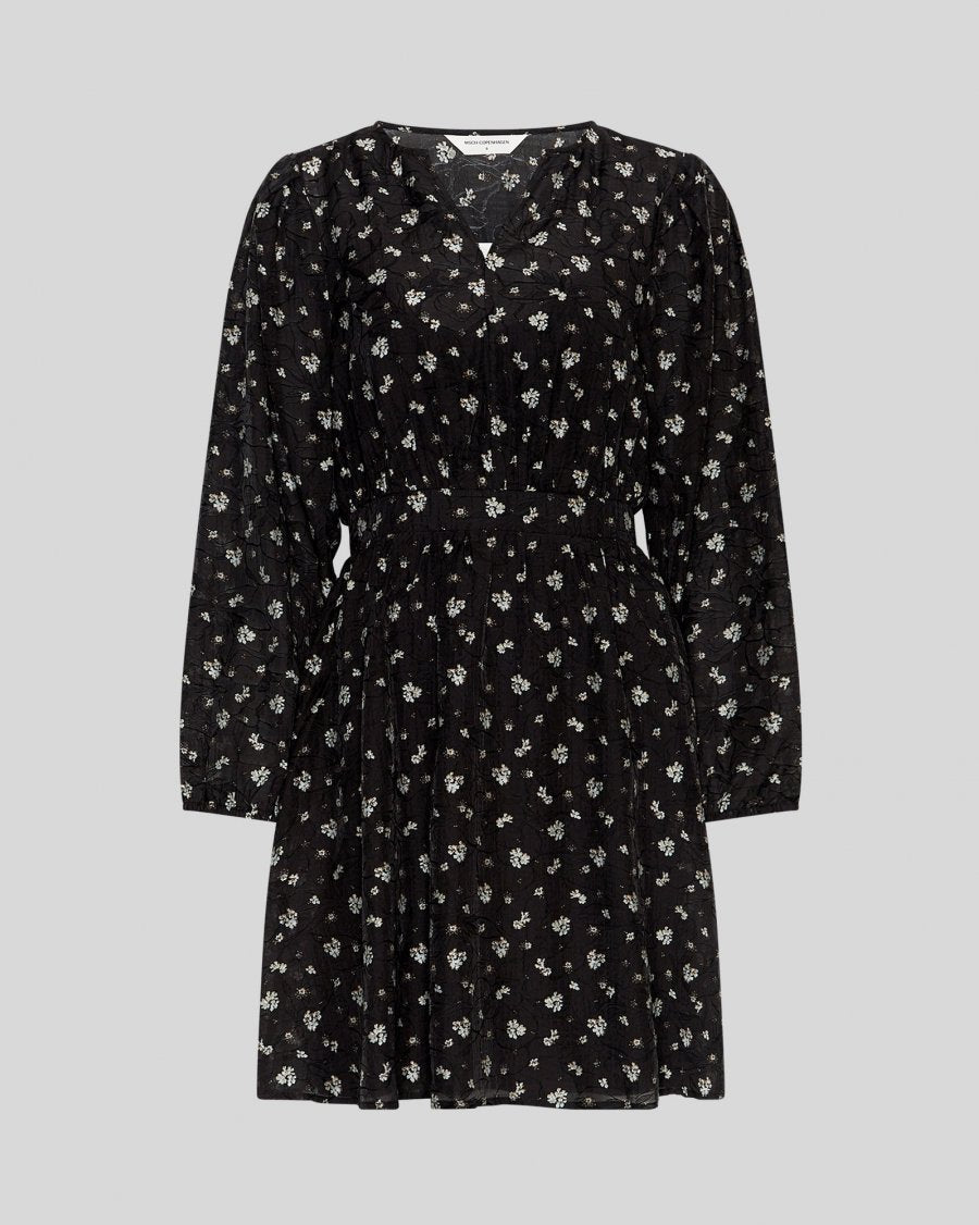MSCHNancy Dress AOP Egret Flower