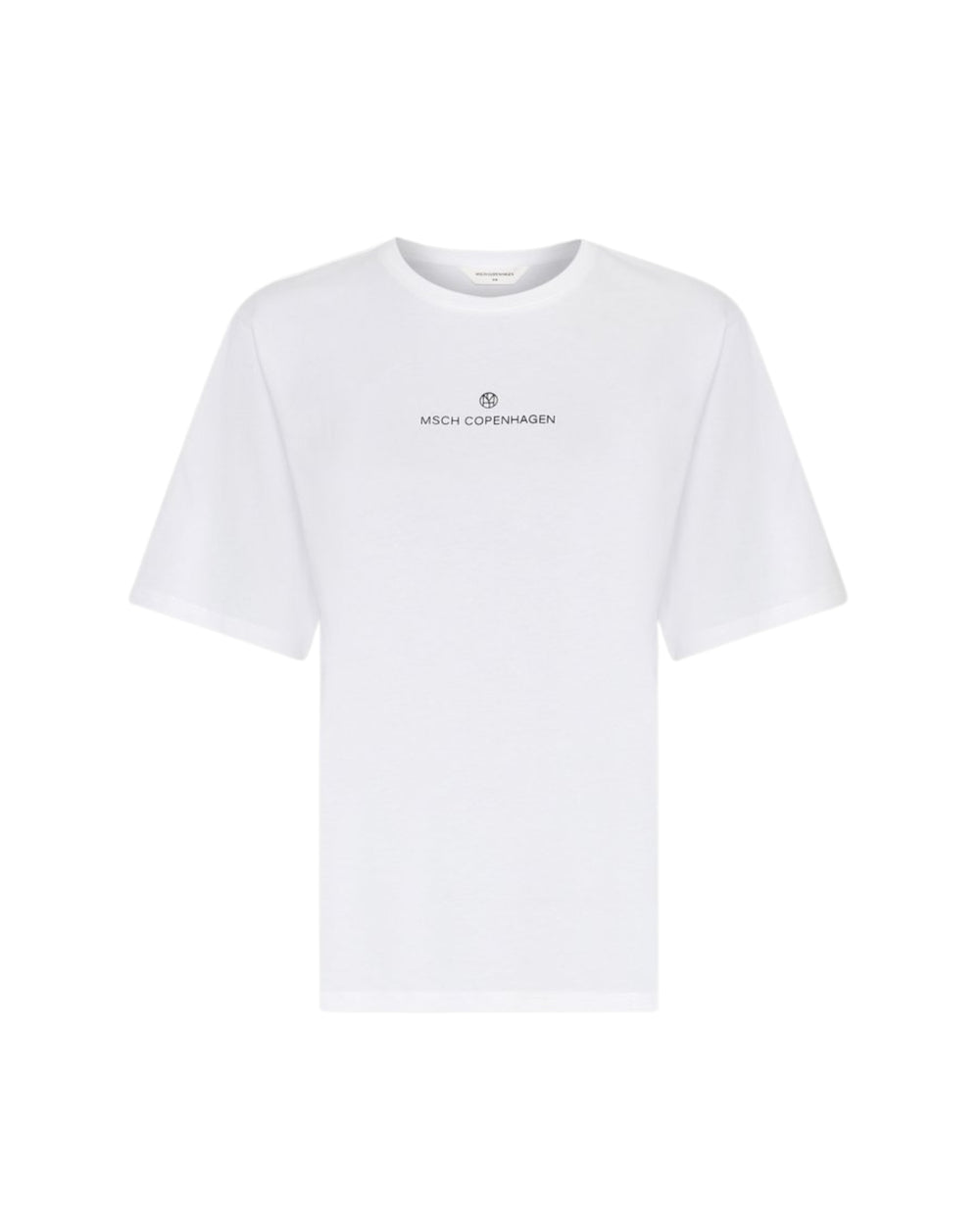 MSCHTheana Organic Icon Logo Tee B White/Black