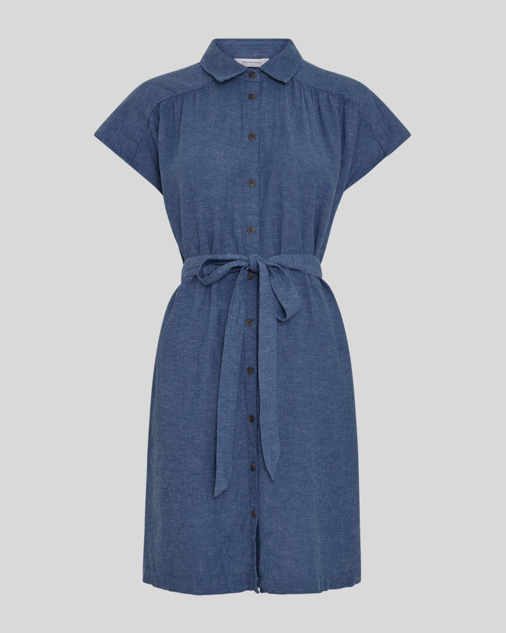 MSCHViana Ginia SS Shirt Dress V Indigo Melange