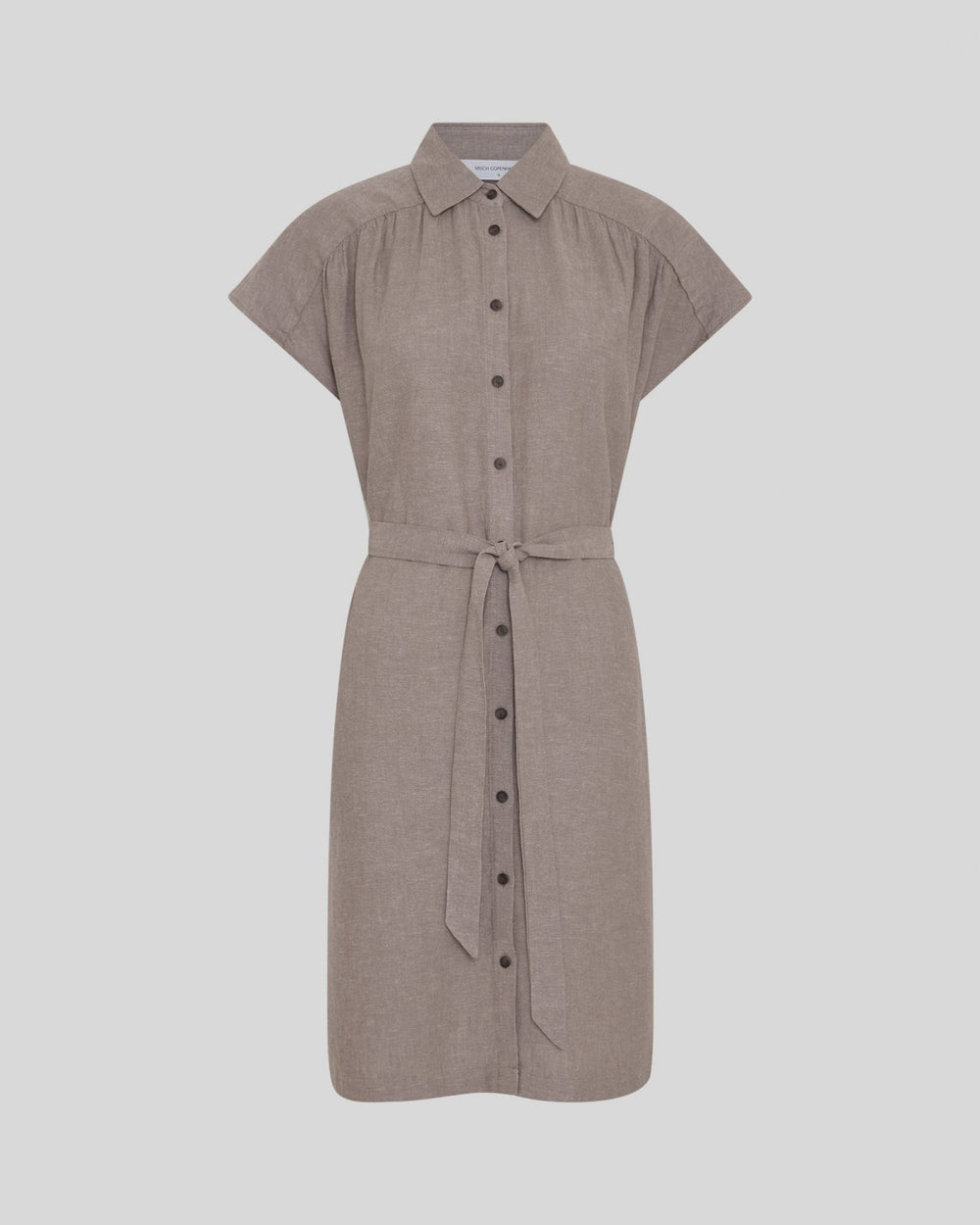 MSCHViana Ginia SS Shirt Dress Mount Trail Melange