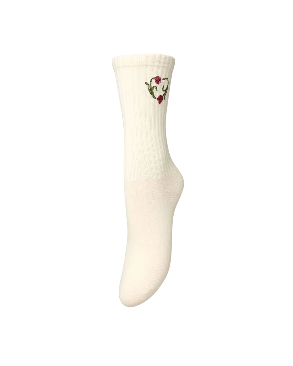 Tulipa Cotta Sock Birch White