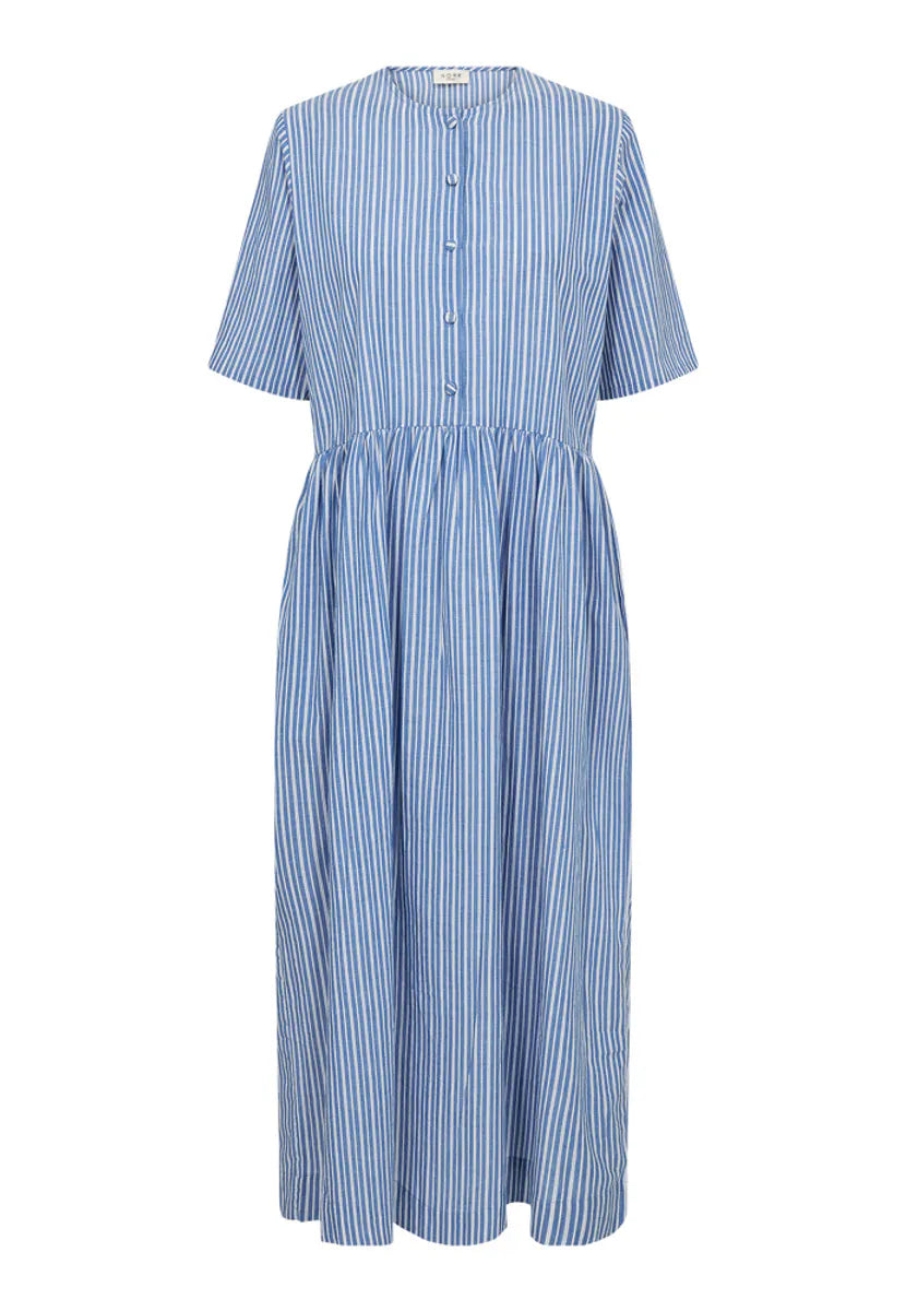 Nolia dress Blue stripe