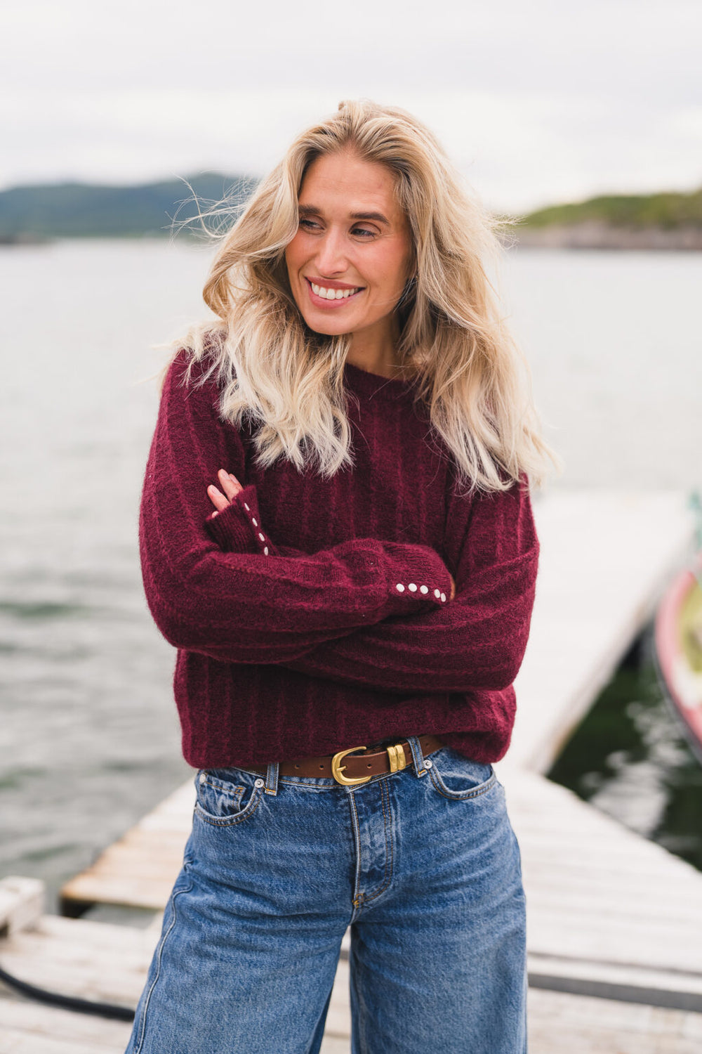 Mira Amalie Pullover Choco Truffle