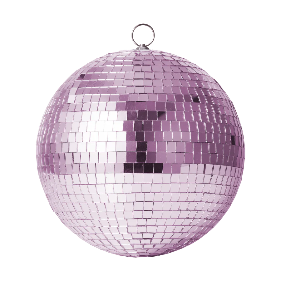 Large Disco Ball Soft Pink