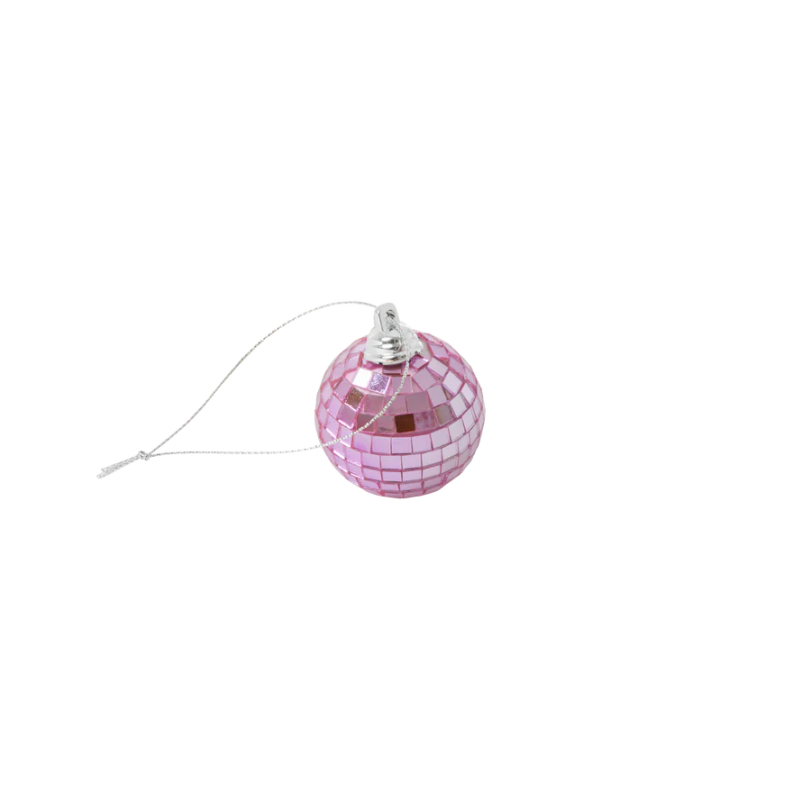 Small Disco Ball Soft Pink