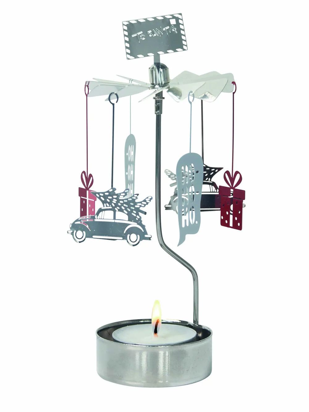 Angel Chime To Santa Silver