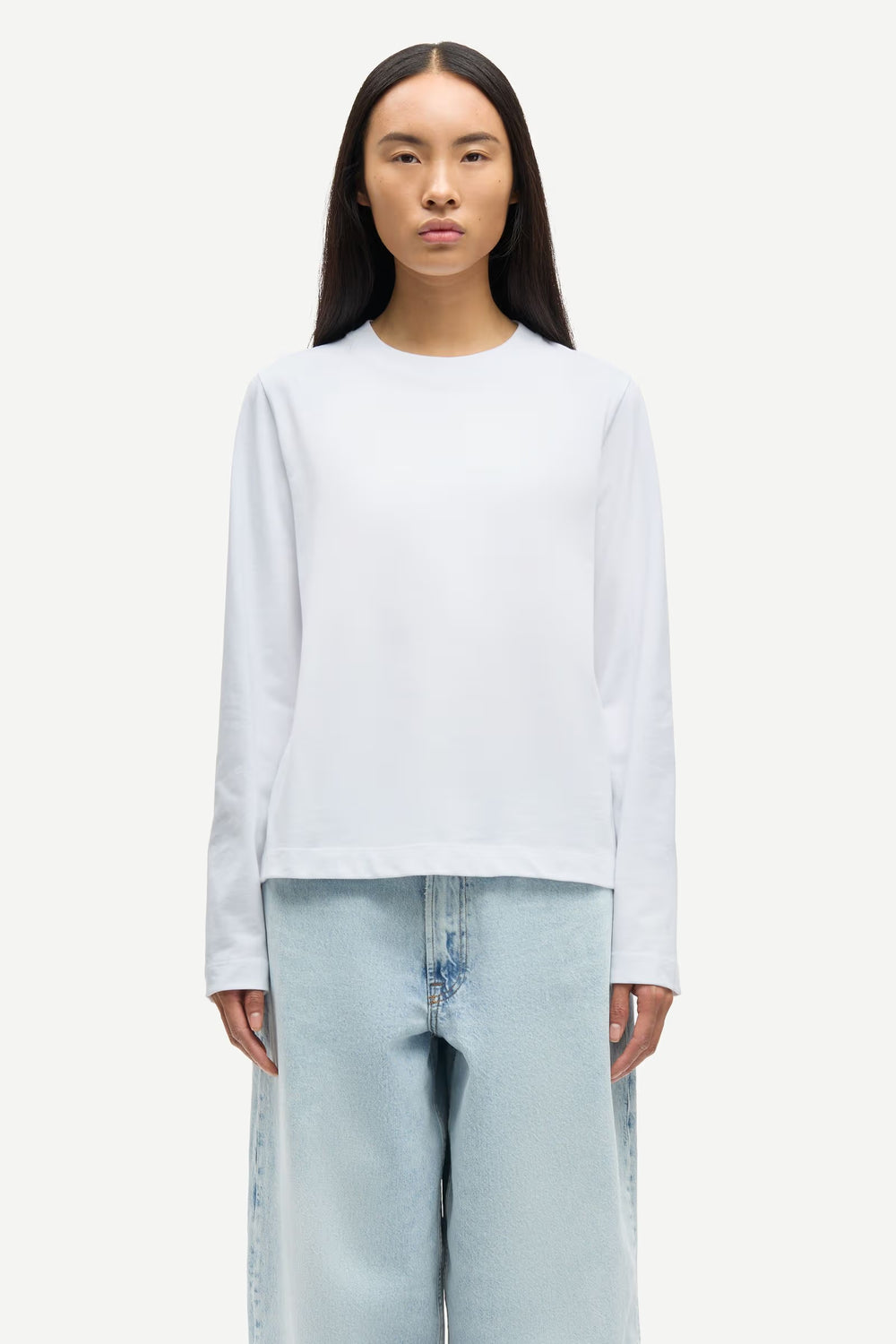 Sacamino Ls T-shirt 6024 White