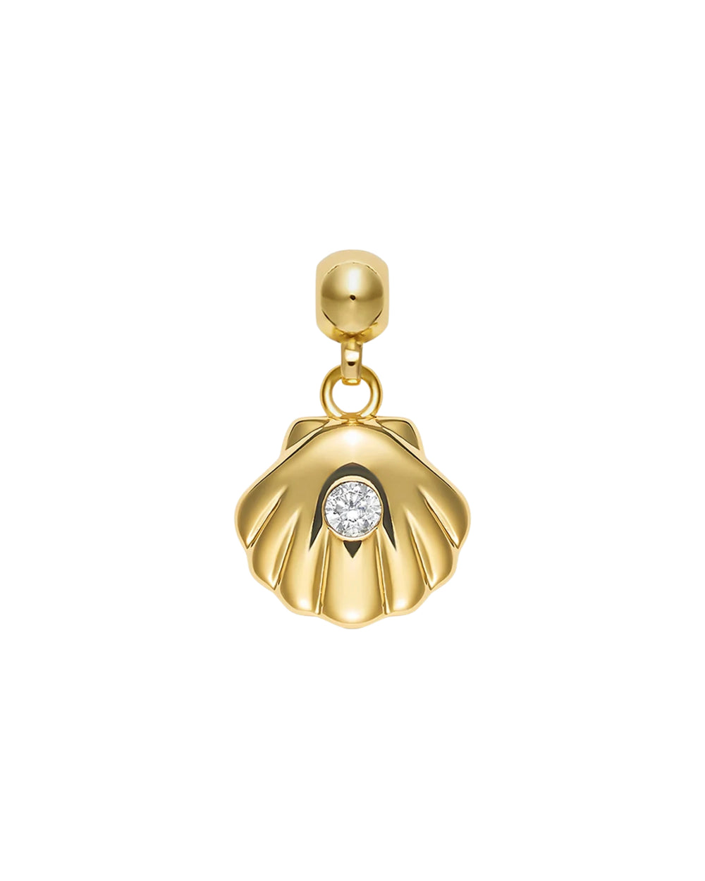 Shell Charm Gold