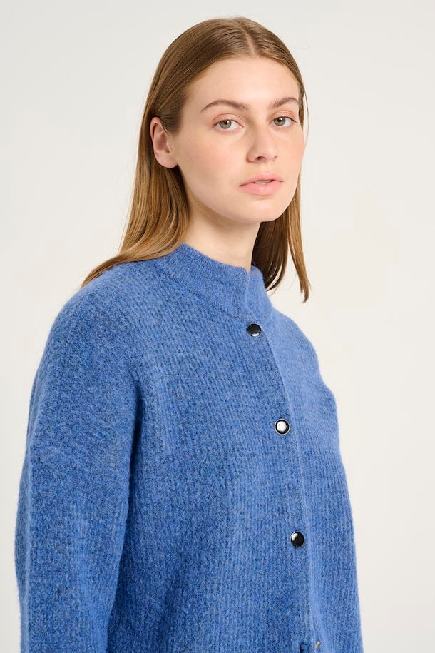 Gestuz AlphaGZ Short Cardigan Smythson - hvittrad.no