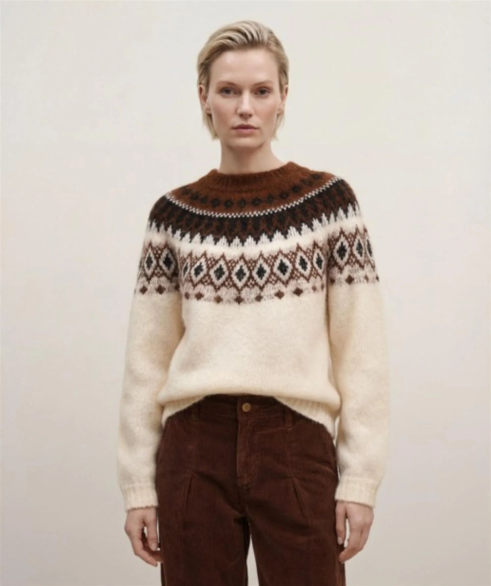 Sonja Jacquard Genser Myrull