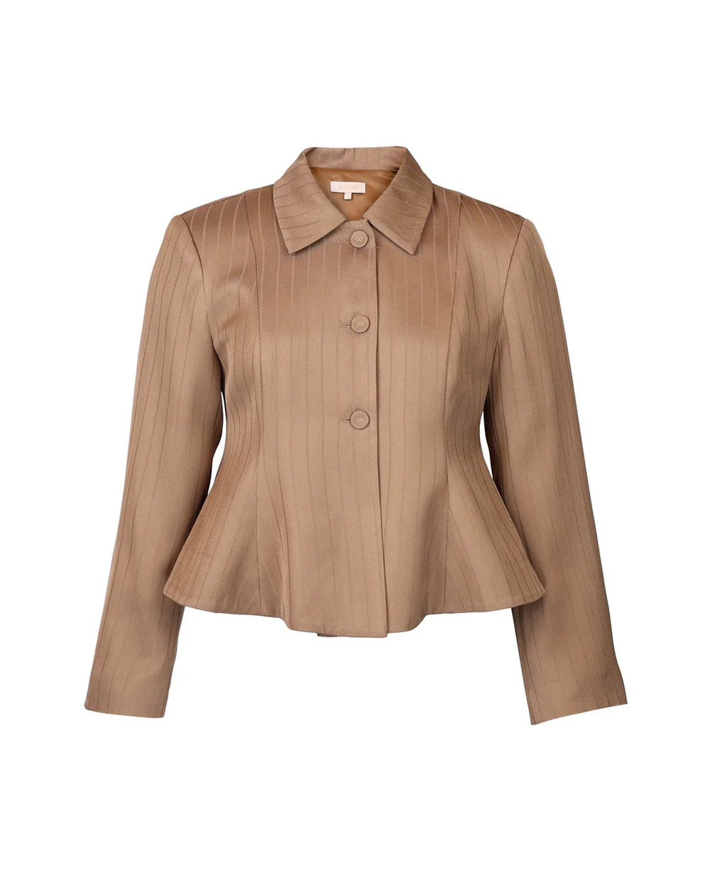 Tailored Blazer Camel
