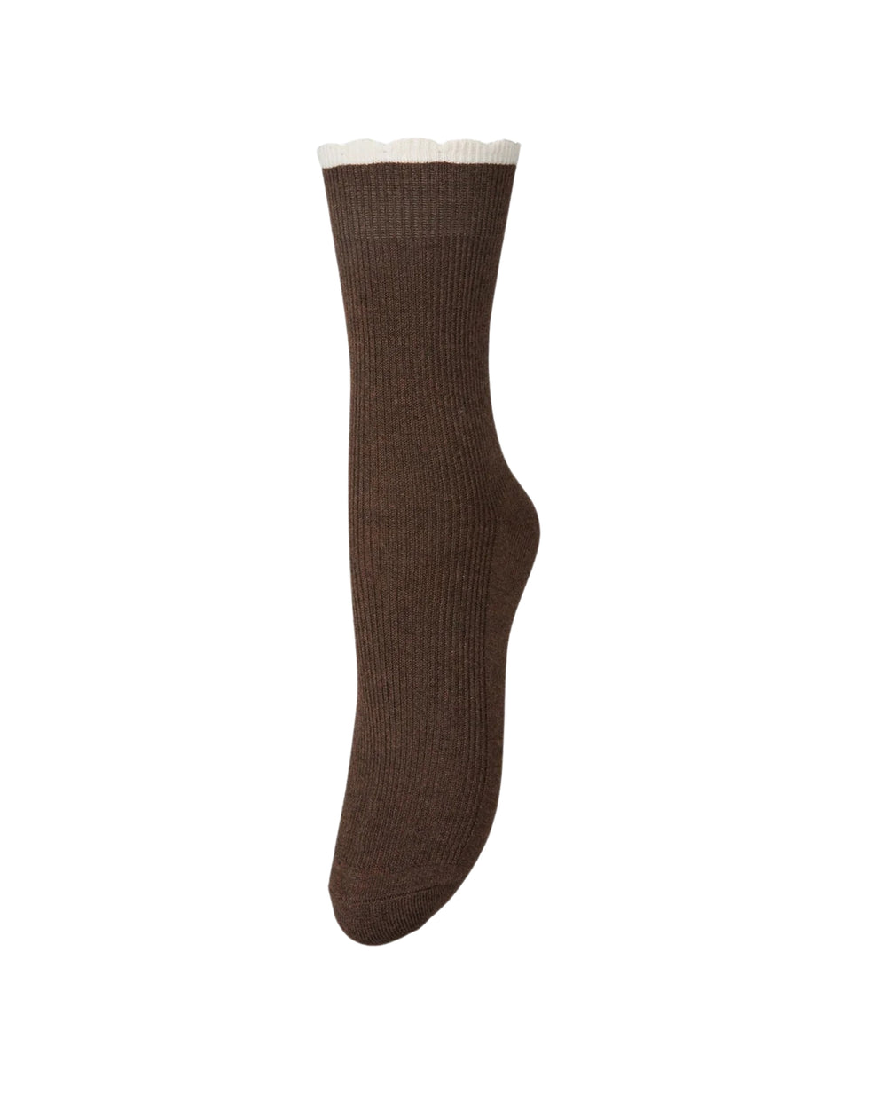 Talula Sock Hot Fudge Brown