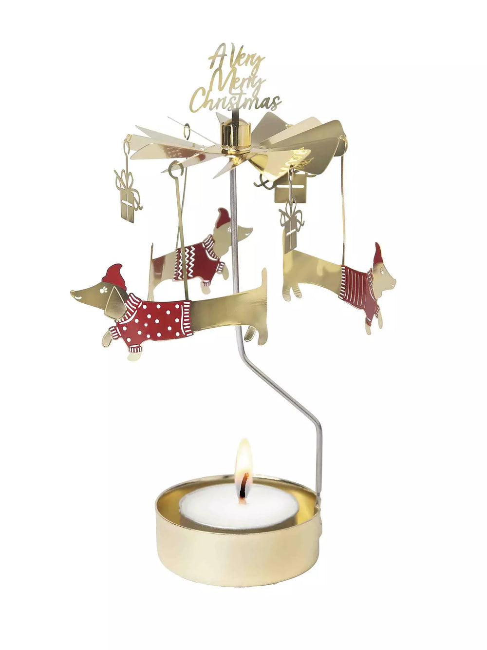 Angel Chime Jolly Dogs Gold