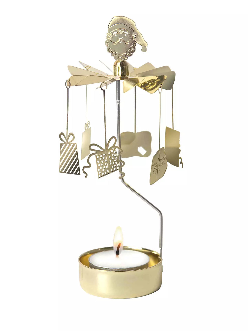 Angel Chime Merry Christmas Gold