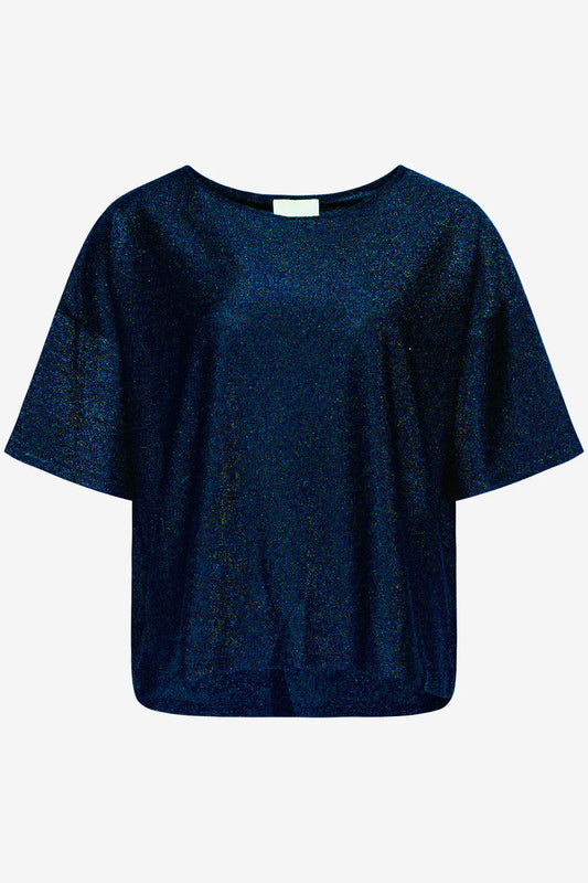 Noella Tess Ivette Tee Blue - hvittrad.no