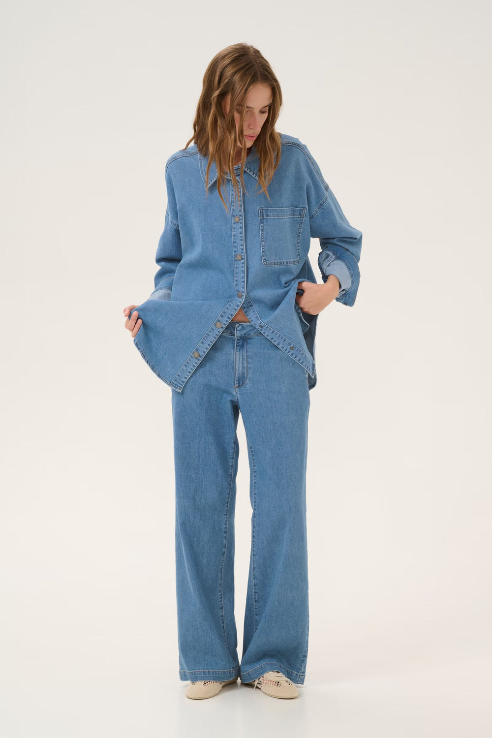 30 The Lara 115 Pant Medium Blue