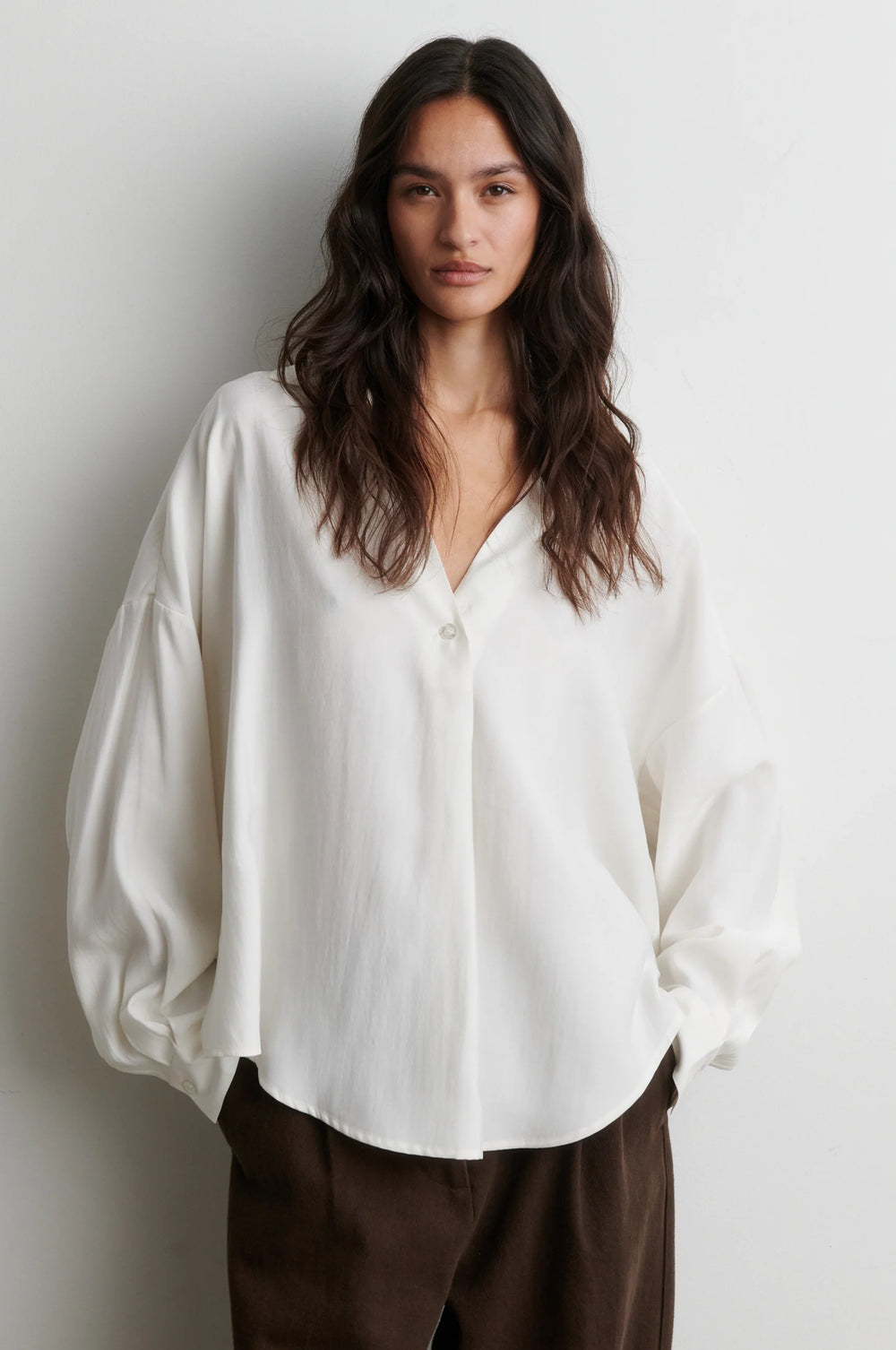 Timeline Blouse Egret