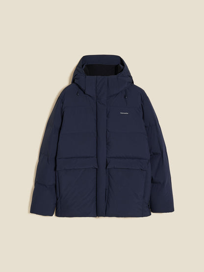 Holzweiler Besseggen Down Jacket Navy - hvittrad.no