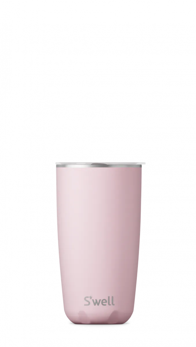 Pink Topaz Tumbler With Lid 18OZ 530ML