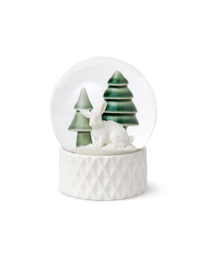 Winter Stories Snow Globe Rabbit