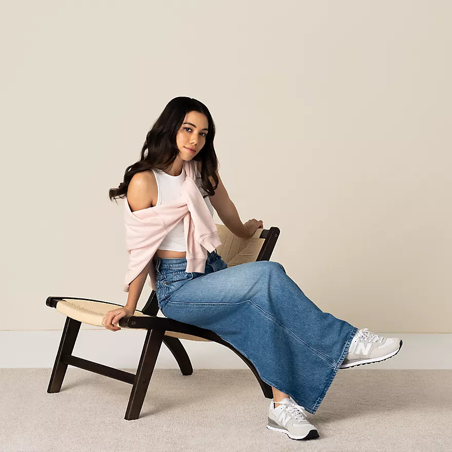 New Balance WL574 Core Nimbus Cloud - hvittrad.no