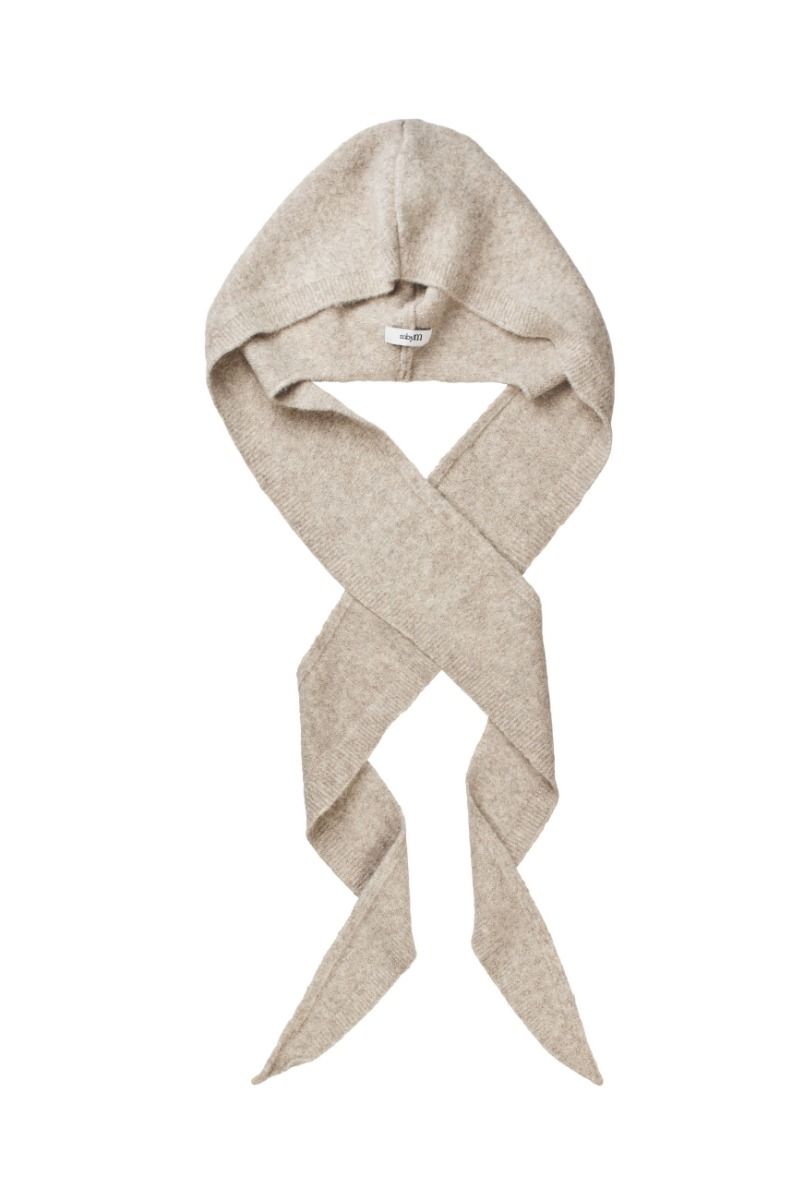Wrappi-M, Hevin, Scarf Light Taupe Melange