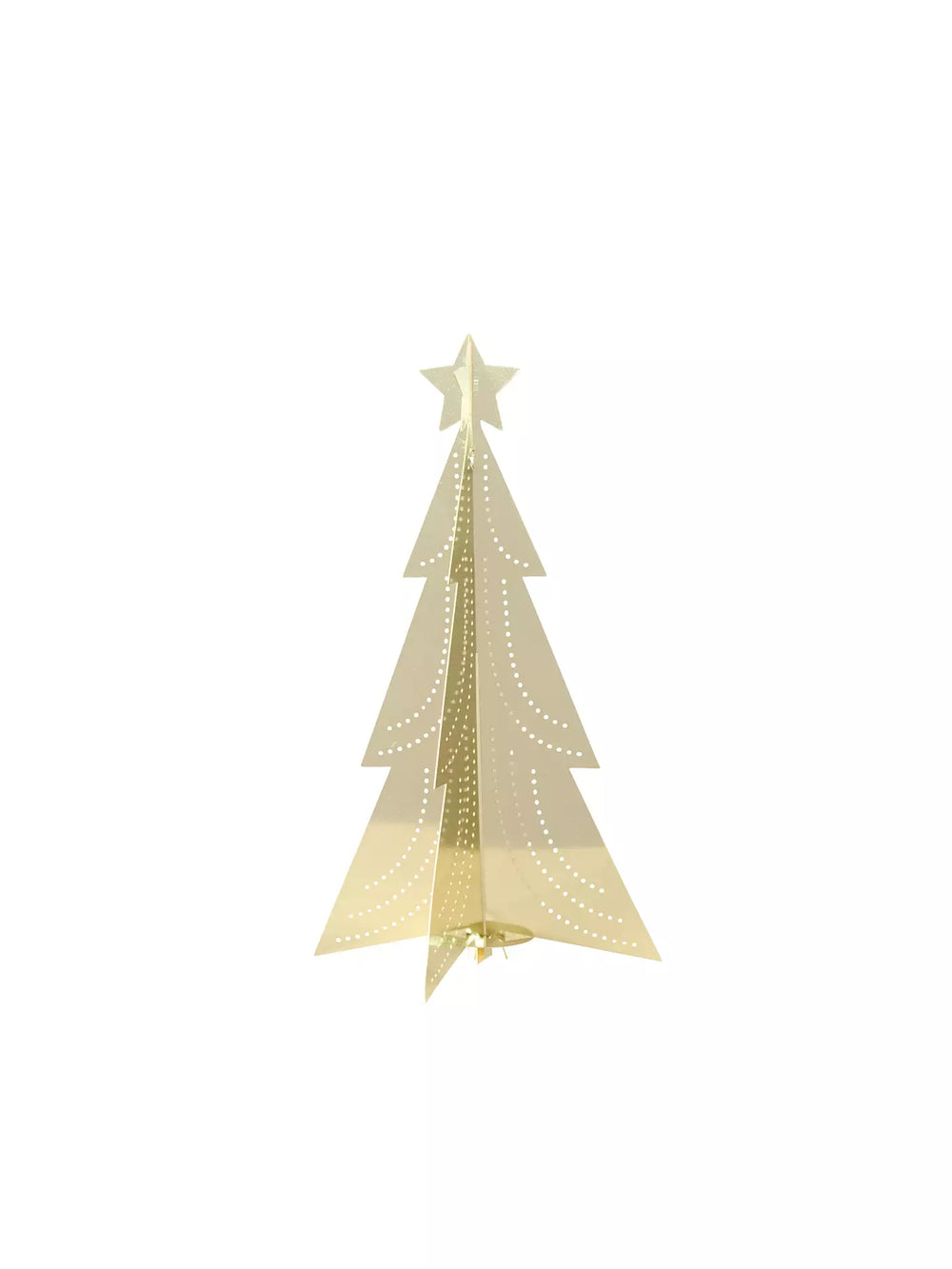 X-mas Tree Small Gold Bow