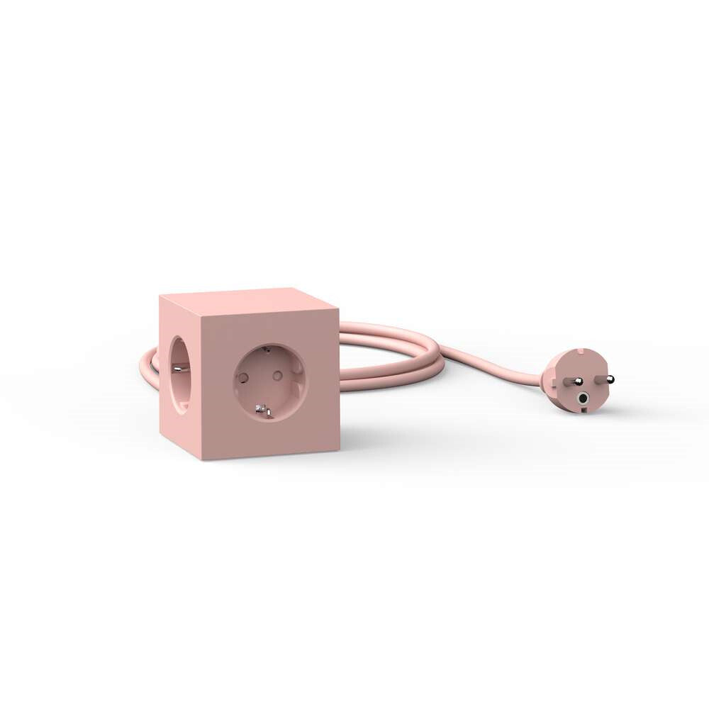 Square 1 USB Magnet Old Pink