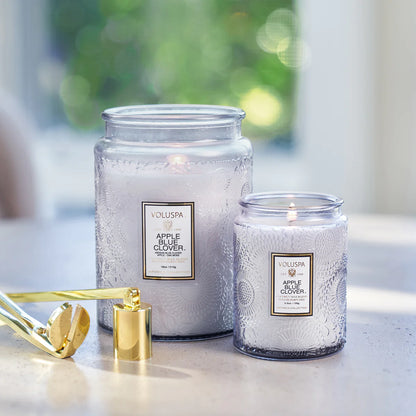 Small Jar Candle – Apple Blue Clover 156g